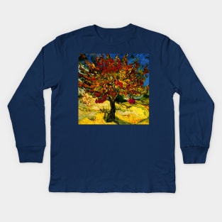 Van Gogh Mulberry Tree Kids Long Sleeve T-Shirt